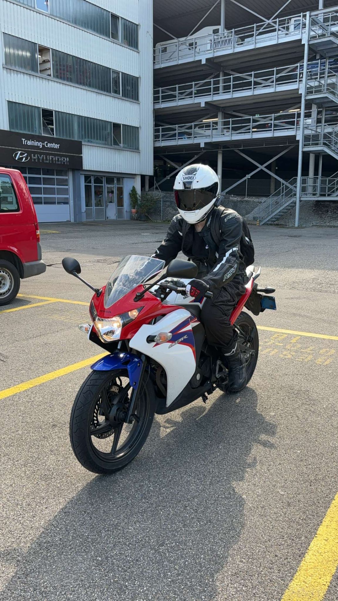 Ein Bild eines Motorrads