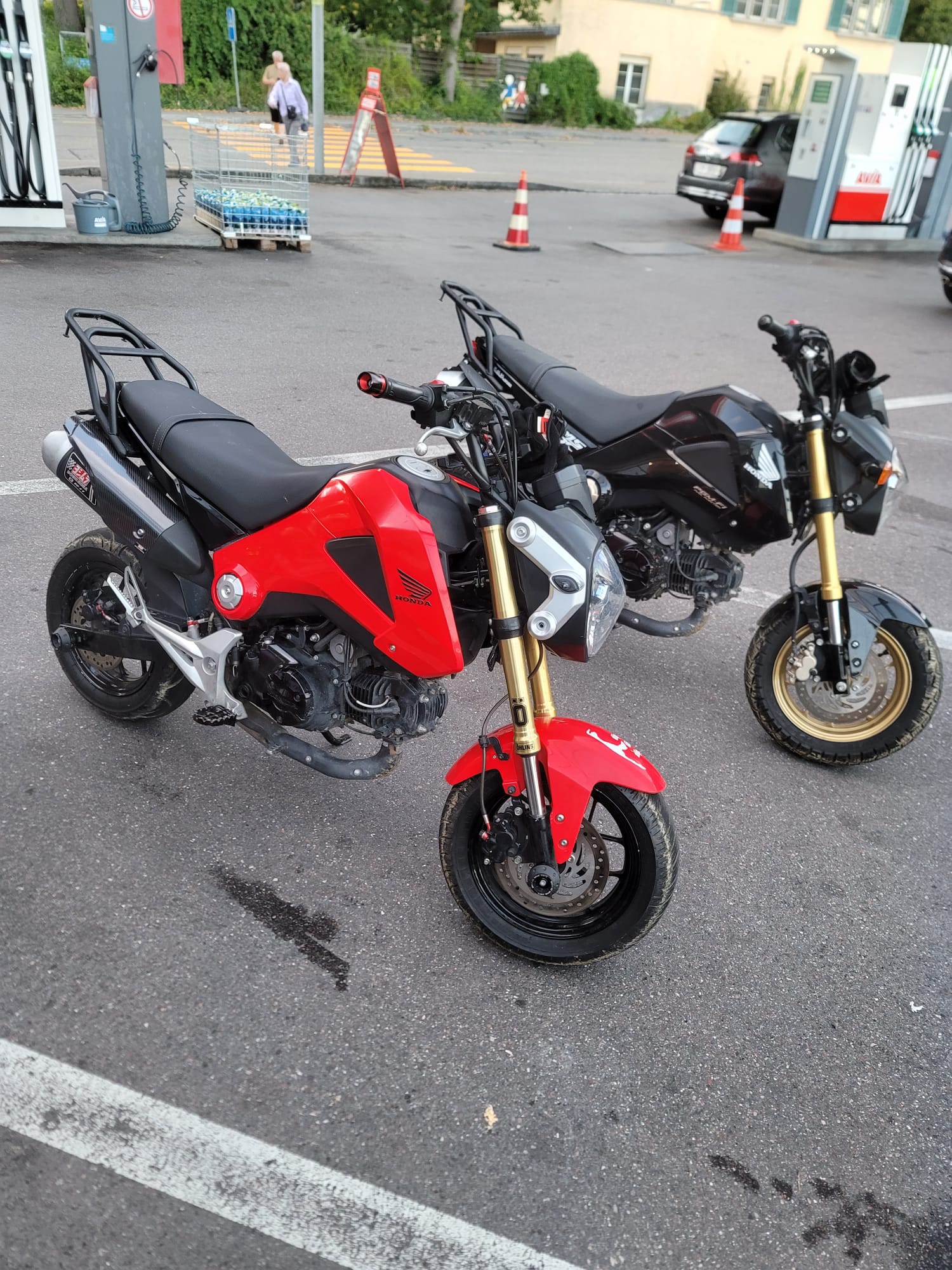 Ein Bild eines Motorrads