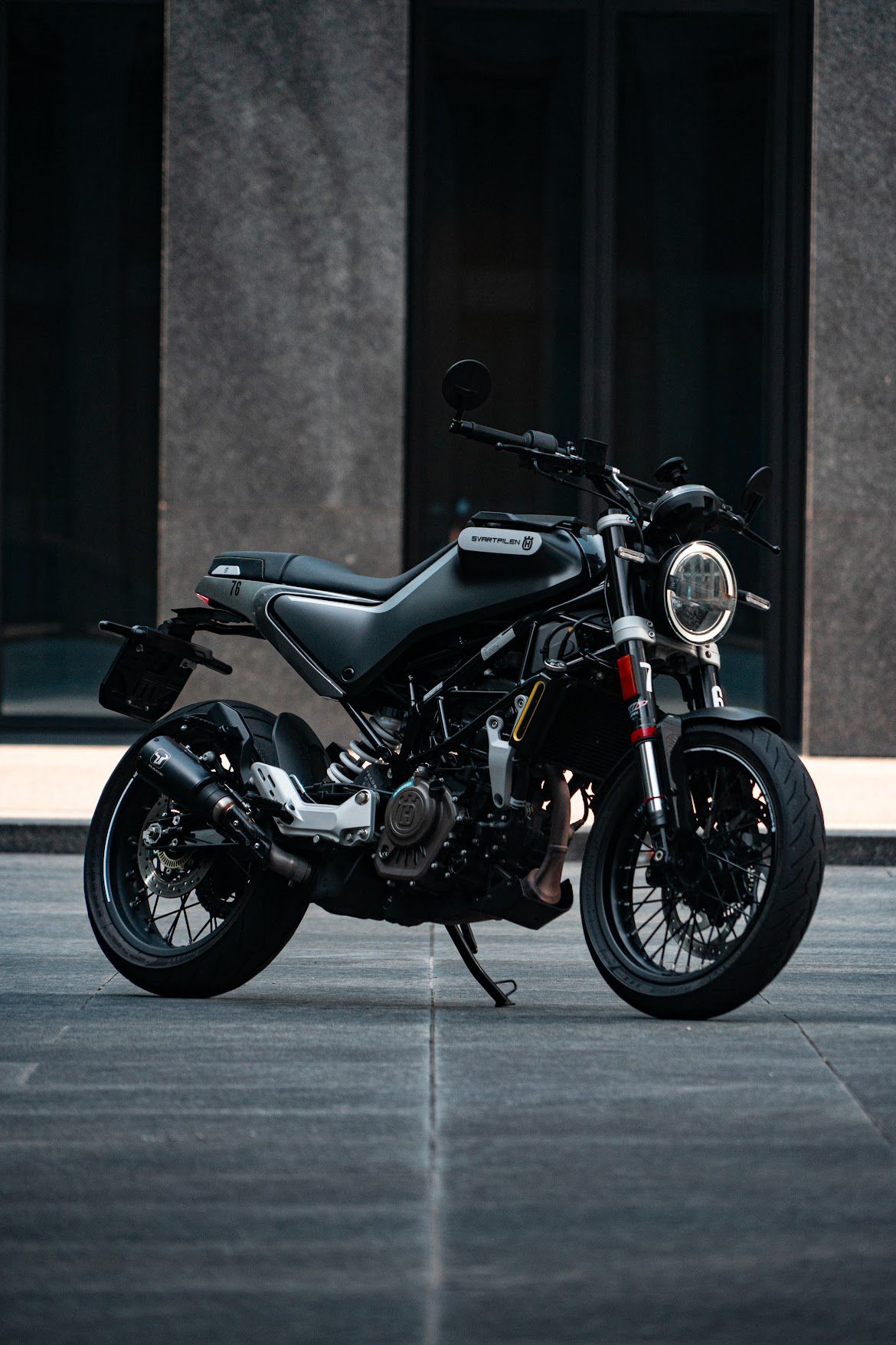 Ein Bild eines Motorrads