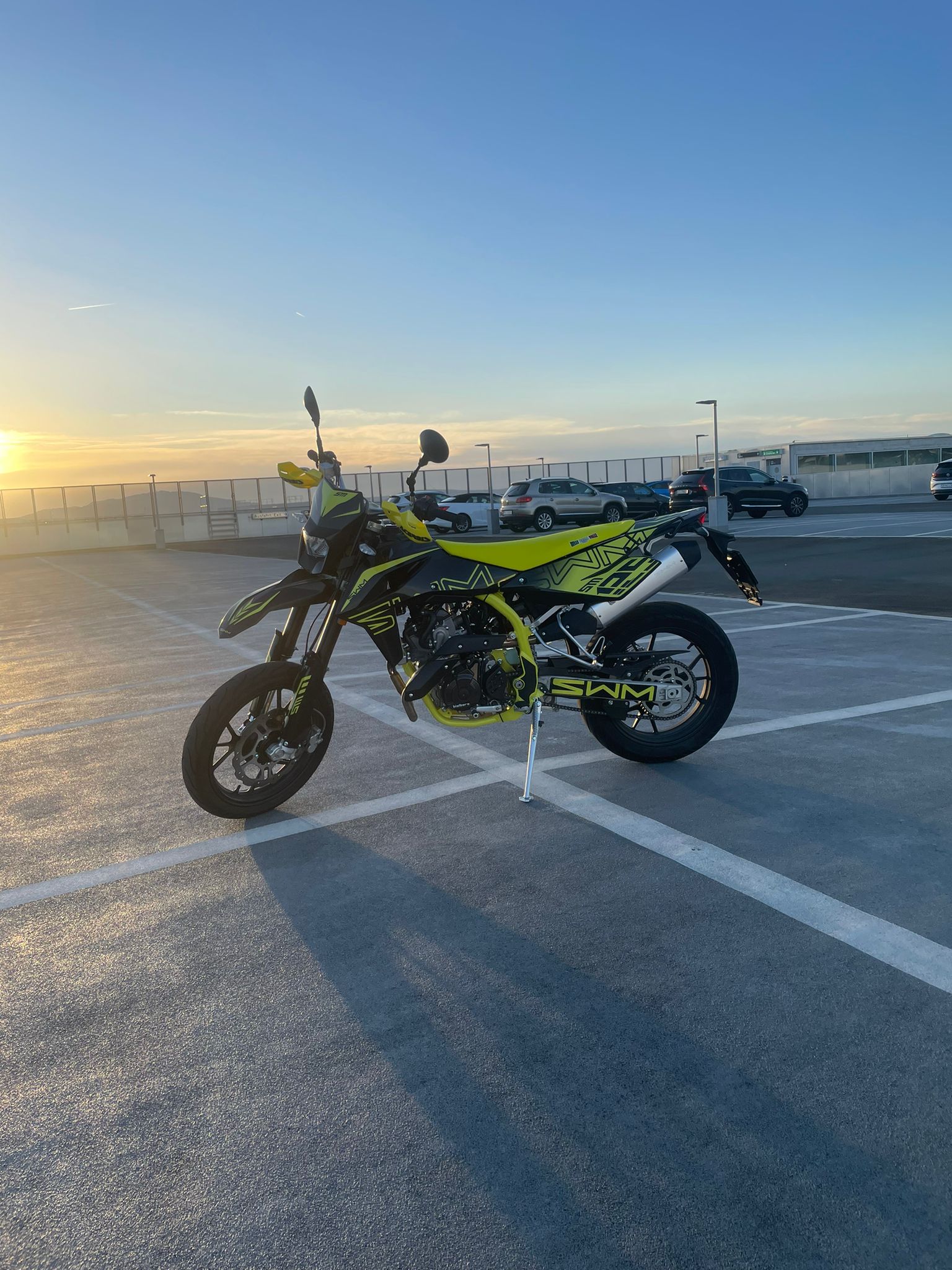 Ein Bild eines Motorrads